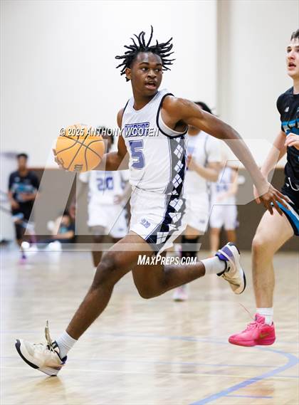 Thumbnail 3 in Riverside Christian Academy vs Combine Academy Varsity (Veterans Showcase 2025) photogallery.