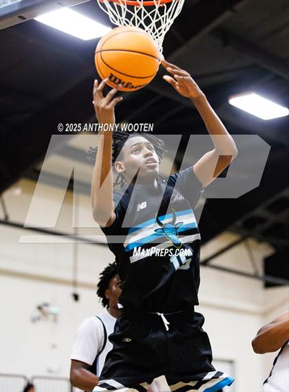 Thumbnail 2 in Riverside Christian Academy vs Combine Academy Varsity (Veterans Showcase 2025) photogallery.