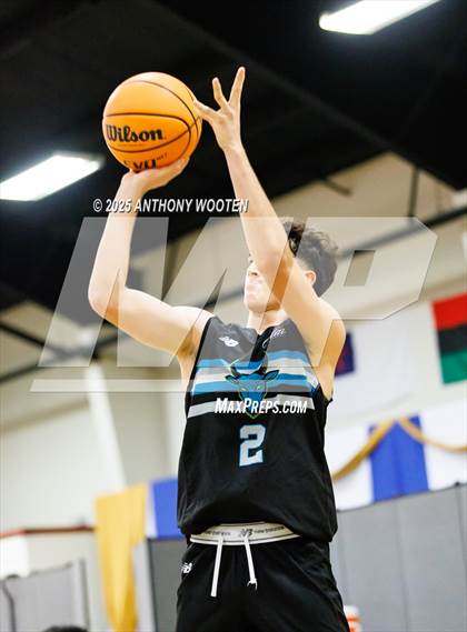 Thumbnail 3 in Riverside Christian Academy vs Combine Academy Varsity (Veterans Showcase 2025) photogallery.