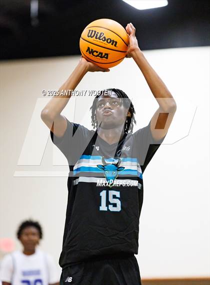 Thumbnail 1 in Riverside Christian Academy vs Combine Academy Varsity (Veterans Showcase 2025) photogallery.