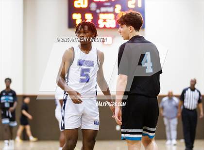 Thumbnail 2 in Riverside Christian Academy vs Combine Academy Varsity (Veterans Showcase 2025) photogallery.