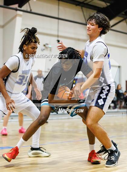 Thumbnail 3 in Riverside Christian Academy vs Combine Academy Varsity (Veterans Showcase 2025) photogallery.