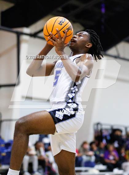 Thumbnail 2 in Riverside Christian Academy vs Combine Academy Varsity (Veterans Showcase 2025) photogallery.
