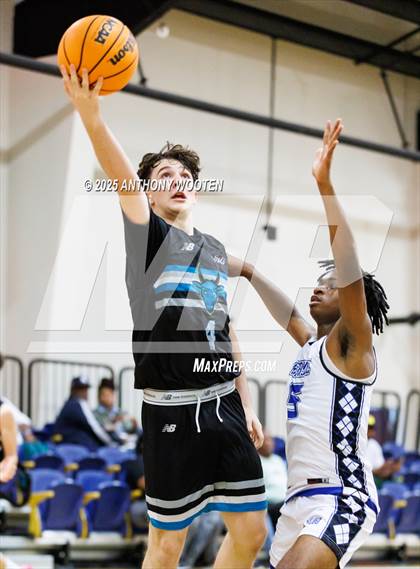 Thumbnail 3 in Riverside Christian Academy vs Combine Academy Varsity (Veterans Showcase 2025) photogallery.