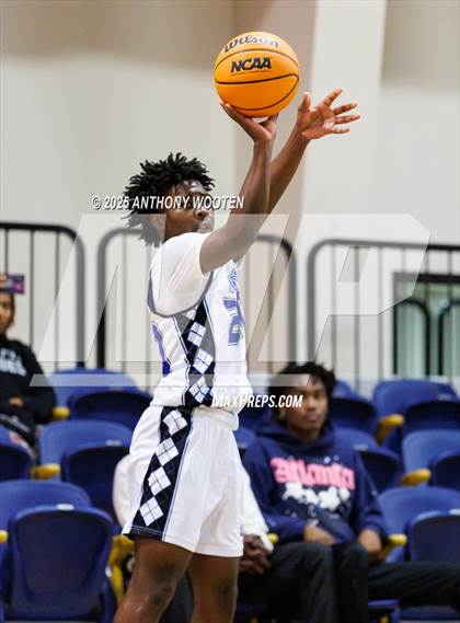 Thumbnail 2 in Riverside Christian Academy vs Combine Academy Varsity (Veterans Showcase 2025) photogallery.