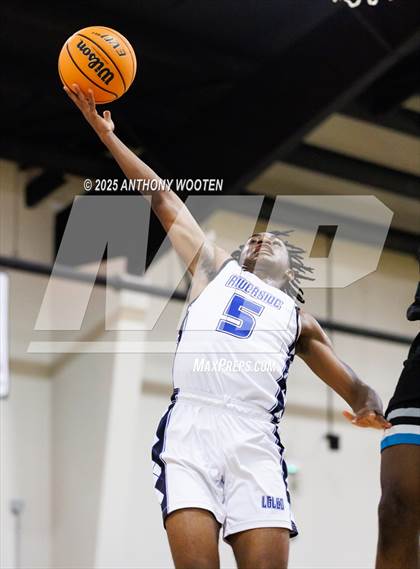 Thumbnail 1 in Riverside Christian Academy vs Combine Academy Varsity (Veterans Showcase 2025) photogallery.