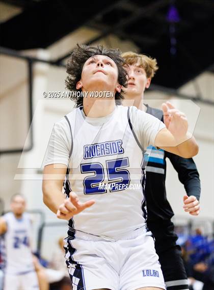 Thumbnail 3 in Riverside Christian Academy vs Combine Academy Varsity (Veterans Showcase 2025) photogallery.