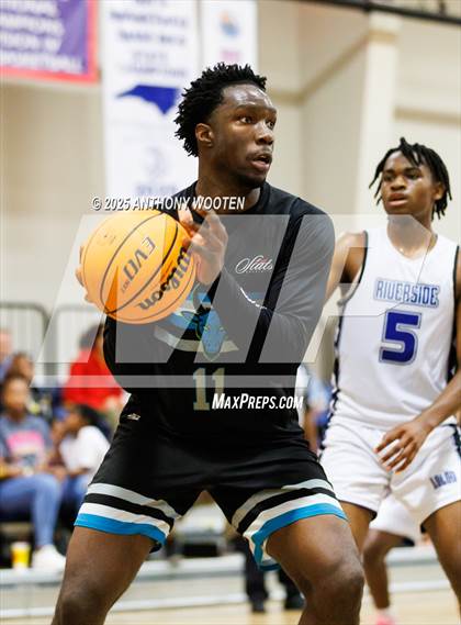 Thumbnail 3 in Riverside Christian Academy vs Combine Academy Varsity (Veterans Showcase 2025) photogallery.