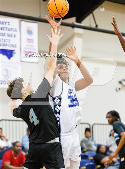 Thumbnail 1 in Riverside Christian Academy vs Combine Academy Varsity (Veterans Showcase 2025) photogallery.