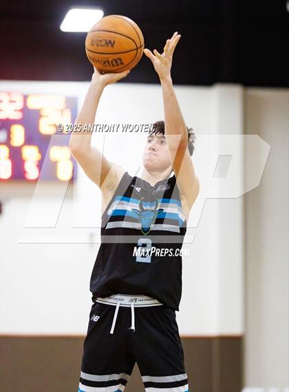 Thumbnail 2 in Riverside Christian Academy vs Combine Academy Varsity (Veterans Showcase 2025) photogallery.