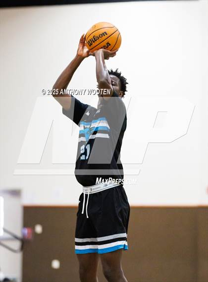 Thumbnail 1 in Riverside Christian Academy vs Combine Academy Varsity (Veterans Showcase 2025) photogallery.