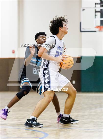Thumbnail 3 in Riverside Christian Academy vs Combine Academy Varsity (Veterans Showcase 2025) photogallery.