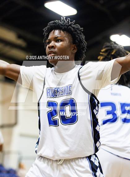 Thumbnail 2 in Riverside Christian Academy vs Combine Academy Varsity (Veterans Showcase 2025) photogallery.