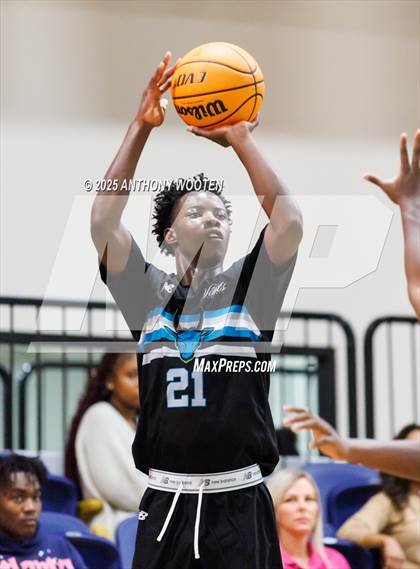 Thumbnail 2 in Riverside Christian Academy vs Combine Academy Varsity (Veterans Showcase 2025) photogallery.