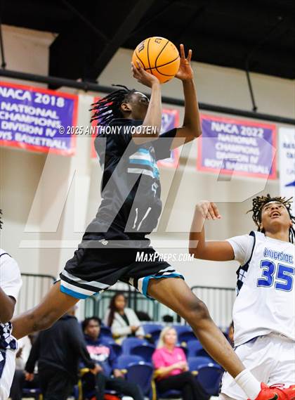 Thumbnail 1 in Riverside Christian Academy vs Combine Academy Varsity (Veterans Showcase 2025) photogallery.