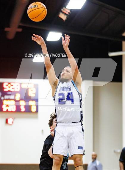 Thumbnail 2 in Riverside Christian Academy vs Combine Academy Varsity (Veterans Showcase 2025) photogallery.