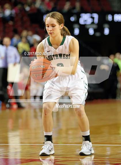Thumbnail 2 in Lincoln Southwest vs. Millard South (NSAA Class A Final) photogallery.
