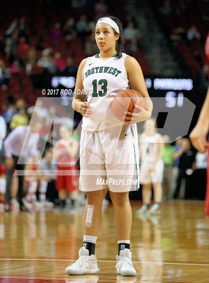 Thumbnail 3 in Lincoln Southwest vs. Millard South (NSAA Class A Final) photogallery.