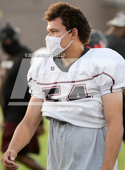 Thumbnail 2 in Mesa vs Red Mountain (Scrimmage)  photogallery.