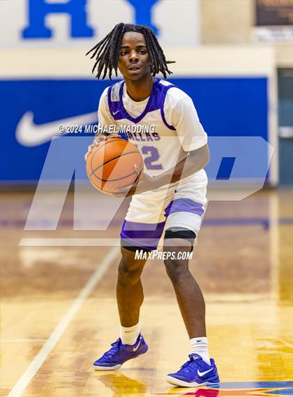 Thumbnail 3 in West Brook vs. Lincoln (Beaumont ISD/YMBL Basketball Tournament) photogallery.
