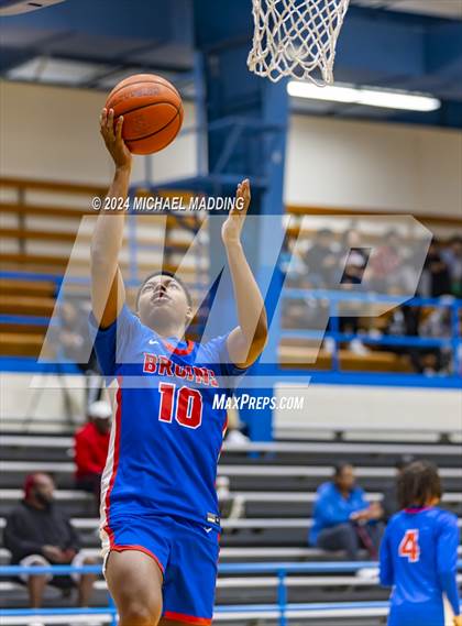 Thumbnail 1 in West Brook vs. Lincoln (Beaumont ISD/YMBL Basketball Tournament) photogallery.