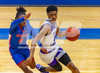 Thumbnail 3 in West Brook vs. Lincoln (Beaumont ISD/YMBL Basketball Tournament) photogallery.