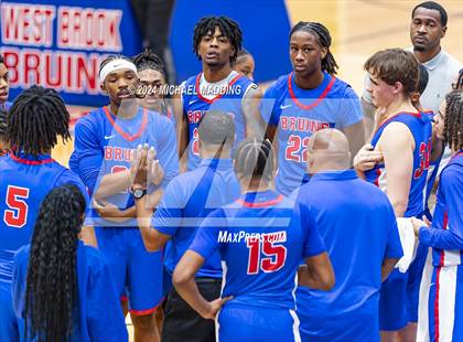 Thumbnail 2 in West Brook vs. Lincoln (Beaumont ISD/YMBL Basketball Tournament) photogallery.