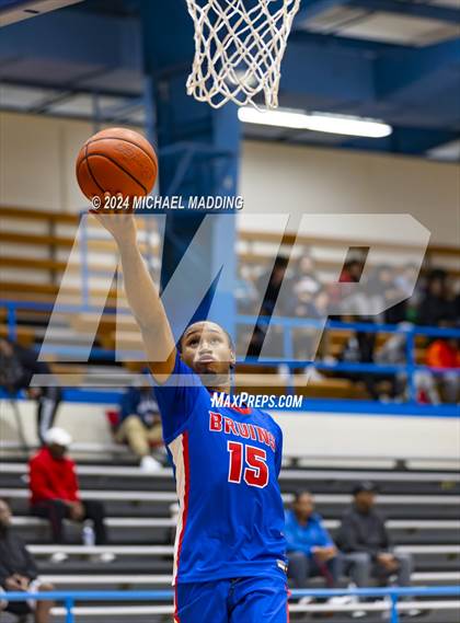 Thumbnail 2 in West Brook vs. Lincoln (Beaumont ISD/YMBL Basketball Tournament) photogallery.