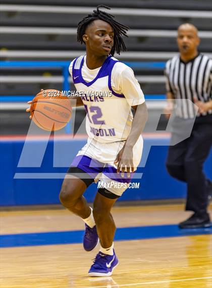 Thumbnail 2 in West Brook vs. Lincoln (Beaumont ISD/YMBL Basketball Tournament) photogallery.