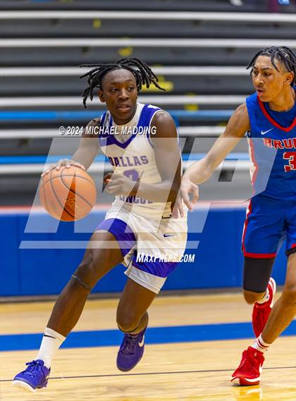 Thumbnail 1 in West Brook vs. Lincoln (Beaumont ISD/YMBL Basketball Tournament) photogallery.