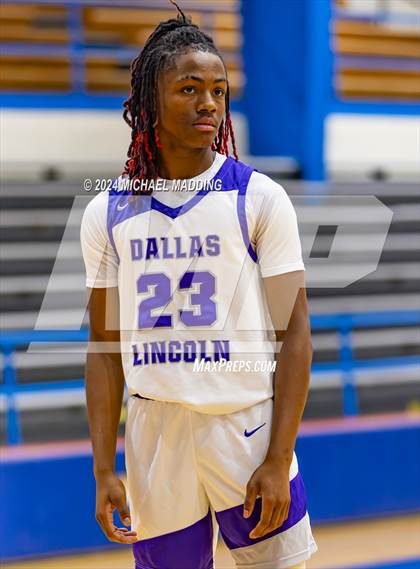 Thumbnail 2 in West Brook vs. Lincoln (Beaumont ISD/YMBL Basketball Tournament) photogallery.