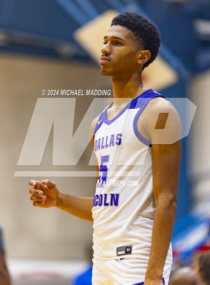 Thumbnail 1 in West Brook vs. Lincoln (Beaumont ISD/YMBL Basketball Tournament) photogallery.