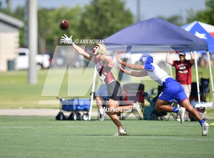 Thumbnail 1 in Mission Veterans Memorial vs Cypress Woods (Division I - Texas State 7-on-7 Tournament) photogallery.