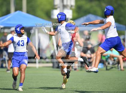 Thumbnail 3 in Mission Veterans Memorial vs Cypress Woods (Division I - Texas State 7-on-7 Tournament) photogallery.
