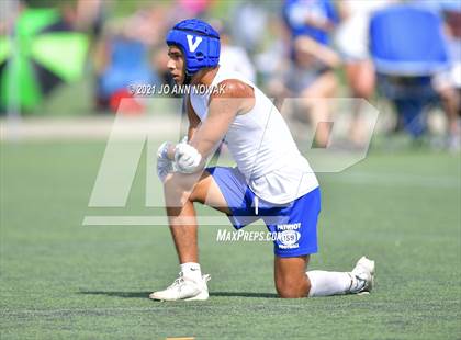 Thumbnail 1 in Mission Veterans Memorial vs Cypress Woods (Division I - Texas State 7-on-7 Tournament) photogallery.