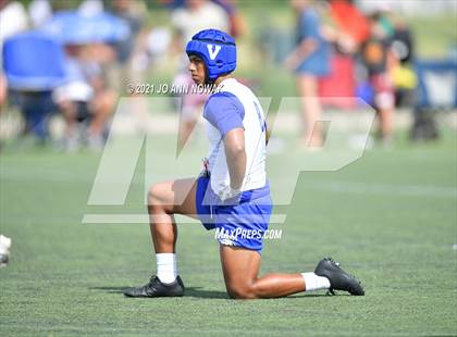 Thumbnail 2 in Mission Veterans Memorial vs Cypress Woods (Division I - Texas State 7-on-7 Tournament) photogallery.