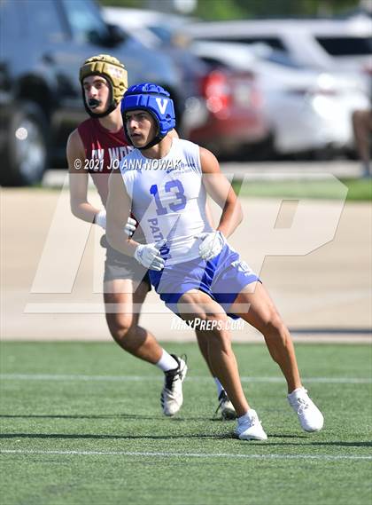 Thumbnail 3 in Mission Veterans Memorial vs Cypress Woods (Division I - Texas State 7-on-7 Tournament) photogallery.