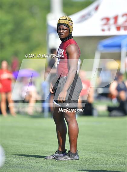 Thumbnail 1 in Mission Veterans Memorial vs Cypress Woods (Division I - Texas State 7-on-7 Tournament) photogallery.