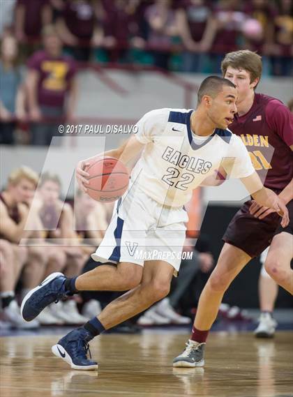 Thumbnail 1 in Valor Christian vs. Golden (CHSAA 4A Semi-Final) photogallery.
