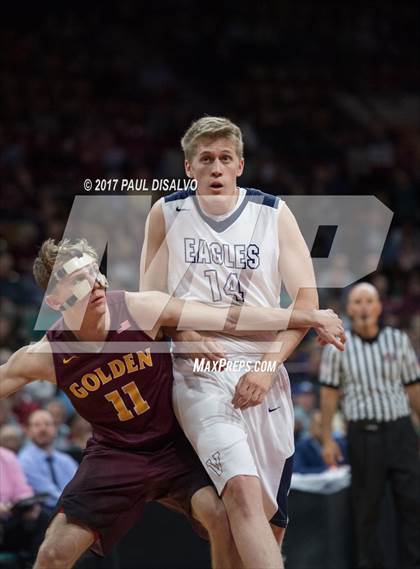 Thumbnail 3 in Valor Christian vs. Golden (CHSAA 4A Semi-Final) photogallery.