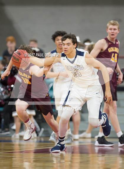 Thumbnail 1 in Valor Christian vs. Golden (CHSAA 4A Semi-Final) photogallery.