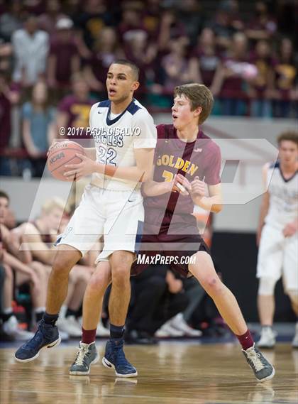 Thumbnail 3 in Valor Christian vs. Golden (CHSAA 4A Semi-Final) photogallery.