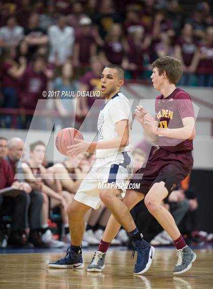 Thumbnail 2 in Valor Christian vs. Golden (CHSAA 4A Semi-Final) photogallery.