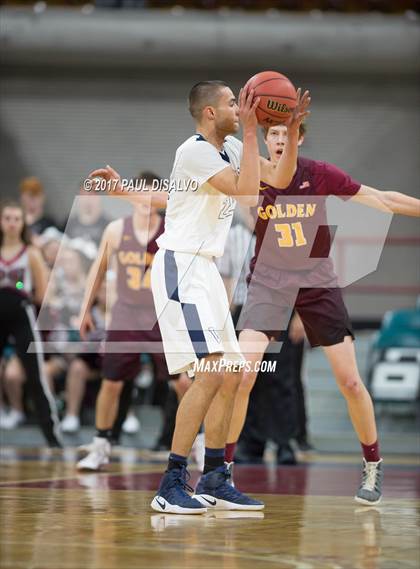Thumbnail 3 in Valor Christian vs. Golden (CHSAA 4A Semi-Final) photogallery.