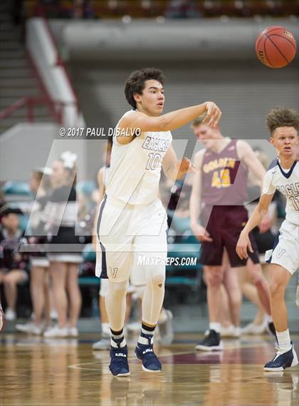 Thumbnail 1 in Valor Christian vs. Golden (CHSAA 4A Semi-Final) photogallery.