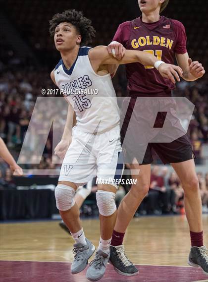 Thumbnail 1 in Valor Christian vs. Golden (CHSAA 4A Semi-Final) photogallery.