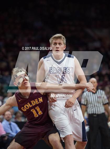 Thumbnail 1 in Valor Christian vs. Golden (CHSAA 4A Semi-Final) photogallery.