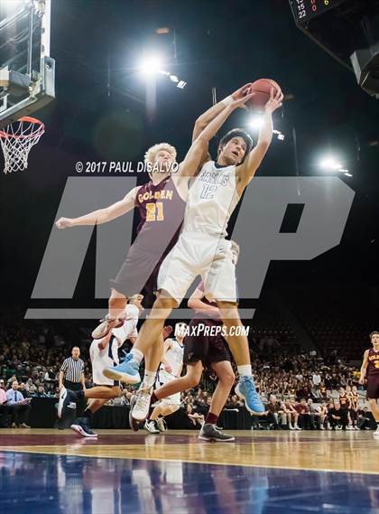Thumbnail 3 in Valor Christian vs. Golden (CHSAA 4A Semi-Final) photogallery.