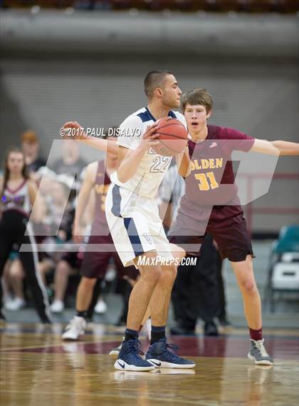 Thumbnail 2 in Valor Christian vs. Golden (CHSAA 4A Semi-Final) photogallery.