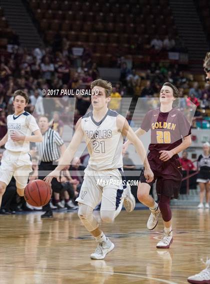 Thumbnail 3 in Valor Christian vs. Golden (CHSAA 4A Semi-Final) photogallery.